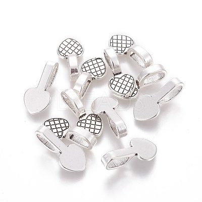 Alloy Glue-on Flat Bails LS-PALLOY-A20070-AS-FF-1