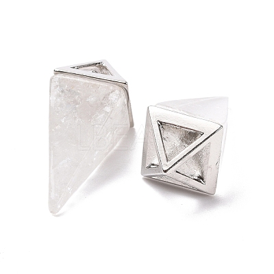 Natural Quartz Crystal Pendants G-E577-01P-05-1