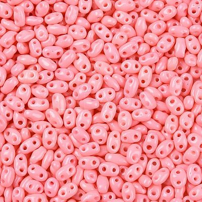 Baking Paint Glass Seed Beads SEED-T006-03O-1
