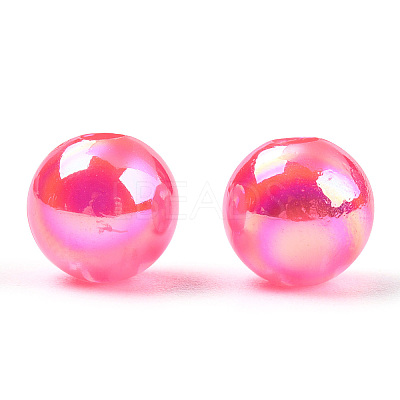 Transparent Acrylic Beads MACR-T046-01C-16-1