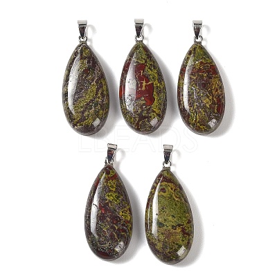 Natural Dragon Blood Pendants GG-CBACB71-02P-05-1