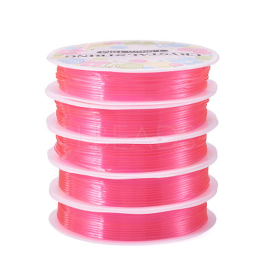 5 Rolls Round Elastic Crystal Thread EW-TA0001-11A-1