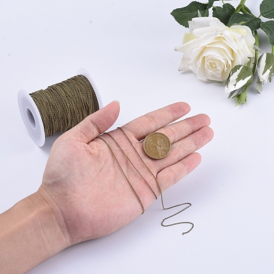 Brass Twisted Chains CHC-S109-AB-NF-1