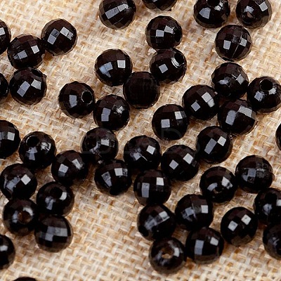 Transparent Acrylic Beads TACR-NH0001-C-05-1