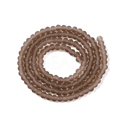 Transparent Glass Beads Strands EGLA-A044-T2mm-MD16-1