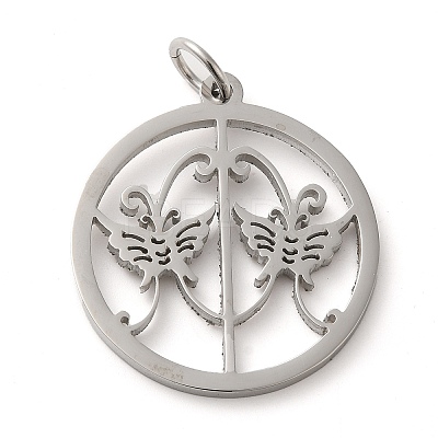 Non-Tarnish 304 Stainless Steel Pendants STAS-C086-05J-P-1