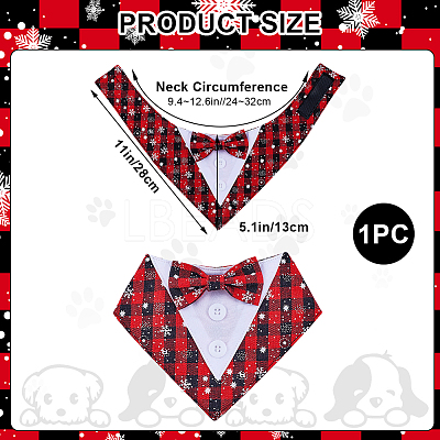 Polyester Pet Handkerchi AJEW-WH20009-28D-1