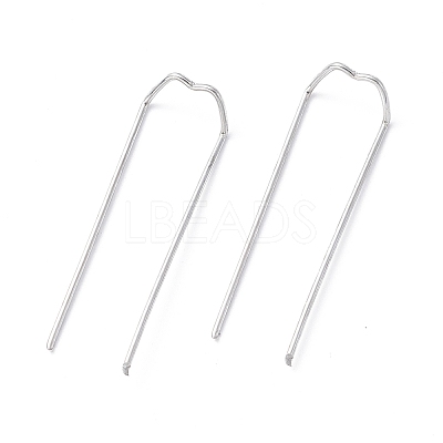 200Pcs 2 Style Galvanized Iron M-Shape pins TOOL-GA0001-54-1