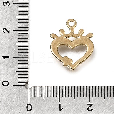 Alloy Micro Pave Clear Cubic Zirconia Pendants CU-CBA15BE-01G-1
