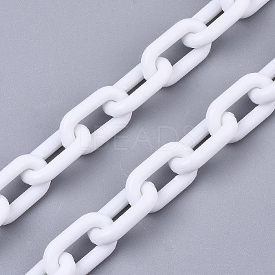Opaque Acrylic Cable Chains SACR-N010-002L-1
