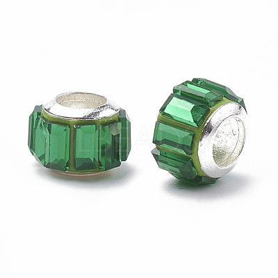 Glass European Beads GPDL-S039-02B-1