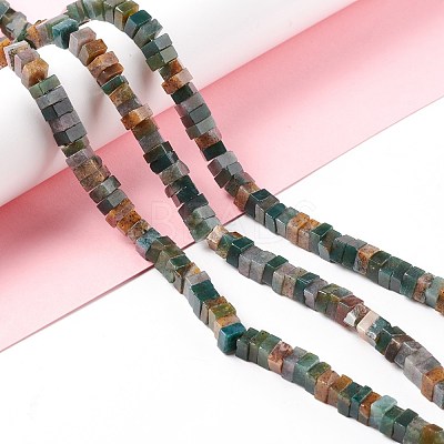 Natural Indian Agate Beads Strands G-K326-07-1