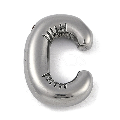 Anti-Tarnish 304 Stainless Steel Pendants STAS-K256-25C-P-1