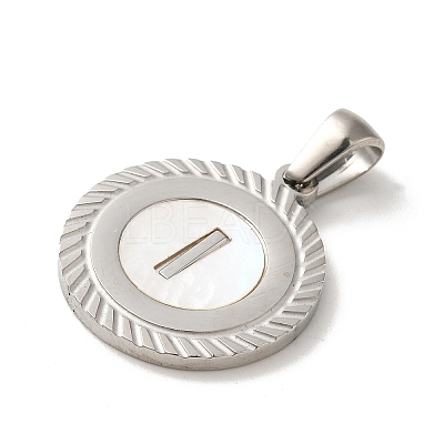 304 Stainless Steel Pendants STAS-I204-I-P-1
