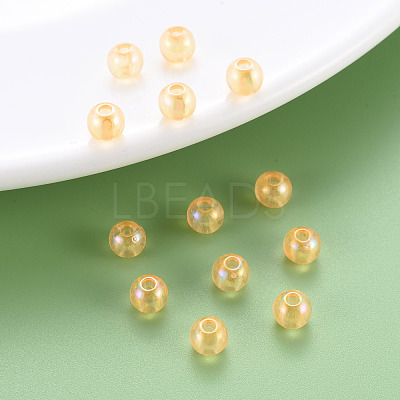Transparent Acrylic Beads MACR-S370-B6mm-719-1