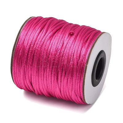 Nylon Satin Rattail Cords X-NWIR-A003-15-1