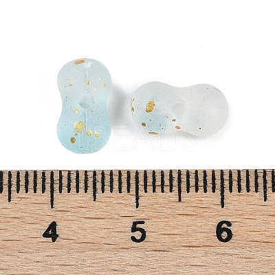 Gradient Color Transparent Acrylic Beads OACR-M023-02I-1