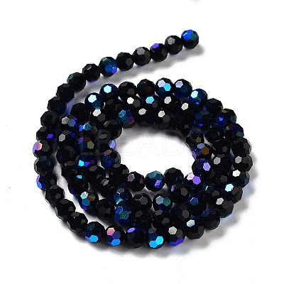 Opaque Glass Beads Strands EGLA-A035-P6mm-L18-1