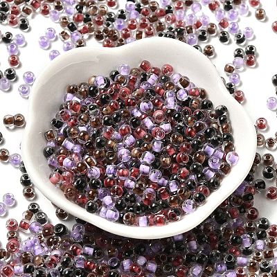 Transparent Glass Round Seed Beads X1-SEED-B001-05A-18-1