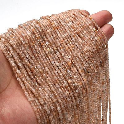 Natural Peach Moonstone Beads Strands G-RM2025526-B03-2.5mm-1