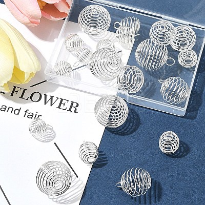 20Pcs 4 Styles Iron Wire Pendants FIND-FS0003-39-1