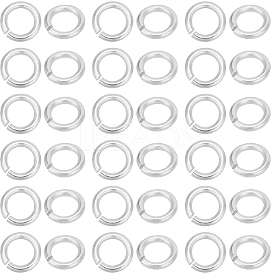 50Pcs 925 Sterling Silver Open Jump Rings STER-BBC0006-18A-1