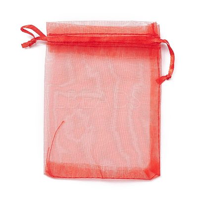 Organza Gift Bags with Drawstring OP-R016-9x12cm-01-1