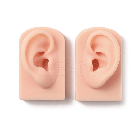 Silicone Ear Flexible Model Body Part Displays  AJEW-WH0312-45-1