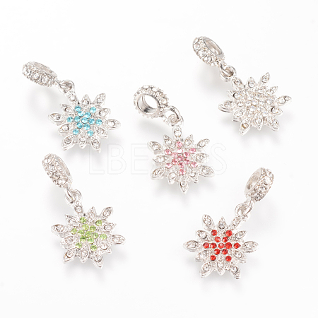 Alloy European Dangle Charms X-MPDL-S054-M-1