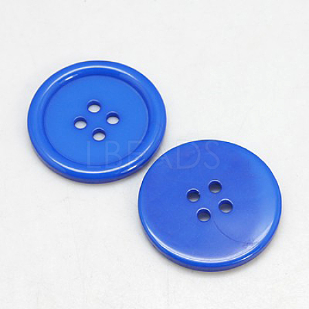 Resin Buttons RESI-D030-22mm-10-1