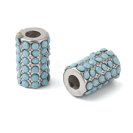 304 Stainless Steel Beads STAS-NH0001-02P-08-1