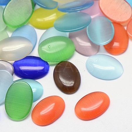 Cat Eye Cabochons CE-J005-15x20mm-M-1