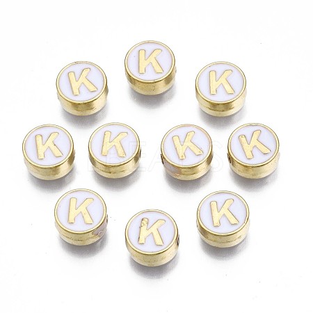 Alloy Enamel Beads ENAM-N052-006-01K-RS-1