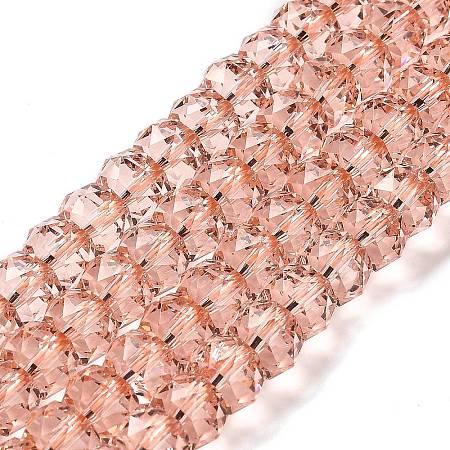 Transparent Glass Beads Strands EGLA-K071-01B-1