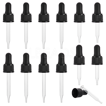   12Pcs 3 Styles  Glass Teardrop Set Transfer Graduated Pipette TOOL-PH0001-78-1