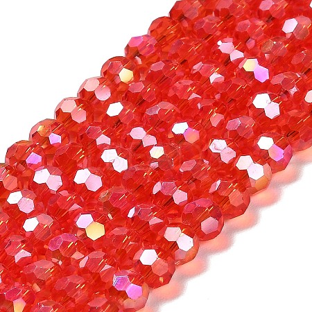 Transparent Glass Beads EGLA-A035-T6mm-B01-1