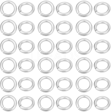 50Pcs 925 Sterling Silver Open Jump Rings STER-BBC0006-18A-1