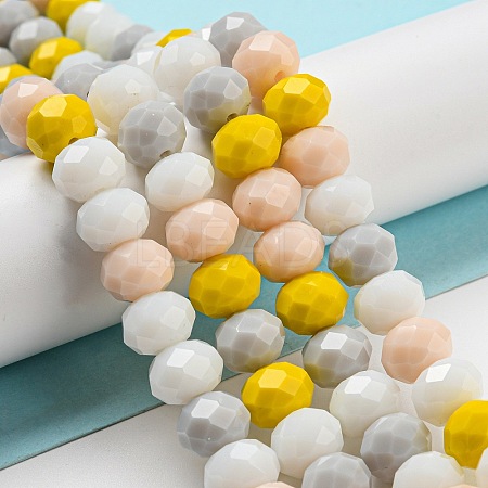 Glass Beads Strands EGLA-A034-M10mm-39-1