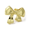 Brass Cuff Rings for Women RJEW-D026-02G-2