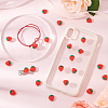 100Pcs Translucent Epoxy Resin Decoden Cabochons CRES-DC0001-01-5