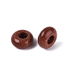 Synthetic Goldstone European Beads G-Q602-04G-2