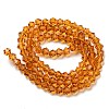 Transparent Glass Beads Strands EGLA-A039-T3mm-D28-2