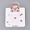 Cardboard Paper Jewelry Display Cards for Hair Clip Storage CDIS-N004-09-1