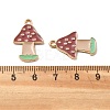 Thanksgiving Day Alloy Enamel Pendants ENAM-D060-01H-KCG-3