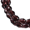 Transparent Glass Beads Strands EGLA-N013-T8mm-D05-3