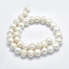 Natural Cultured Freshwater Pearl Beads Strands PEAR-K003-09A-01-2