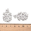 304 Stainless Steel Imitation Coral Pendants STAS-T069-41P-3