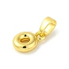Rack Plating Brass Charms KK-C053-04G-O-2
