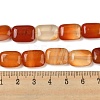Natural Red Agate Beads Strands G-K357-D04-01-5