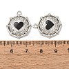 Alloy Enamel Pendants FIND-K030-17B-P-3